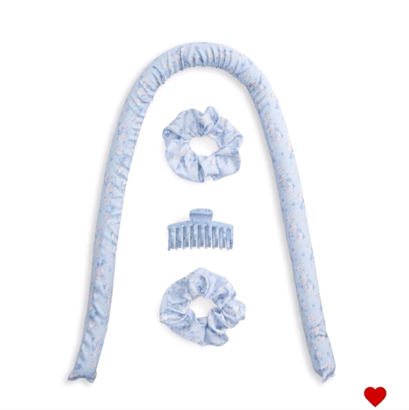 LoveShackFancy X Goody Heatless Hair Curler Curl Claw Clip Scrunchies XWet brush - Picture 2 of 3